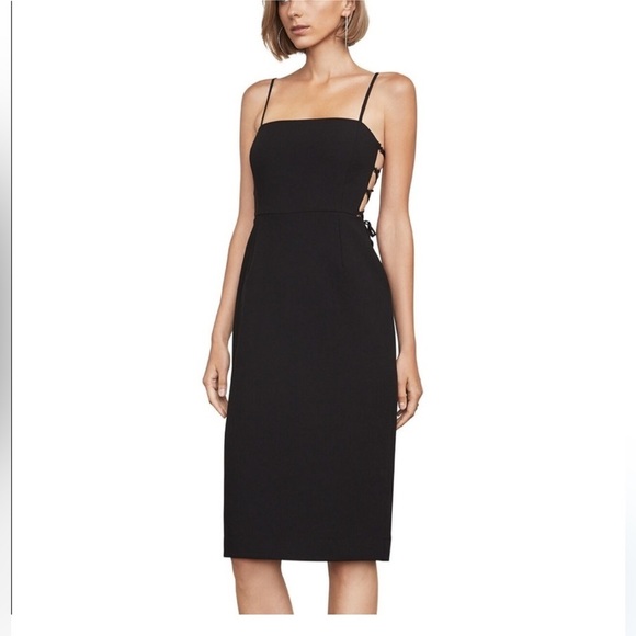BCBG MaxAzria ESMEE Lace up Cutout dress SIZE 0 NWT - Picture 7 of 10